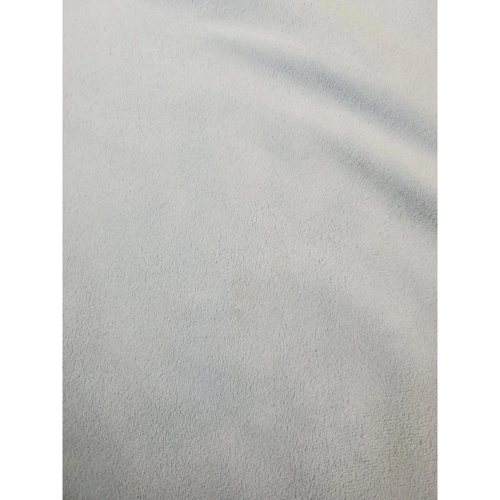 Carters Car Stop Sign Blue Baby Blanket Satin Trim‎ Back